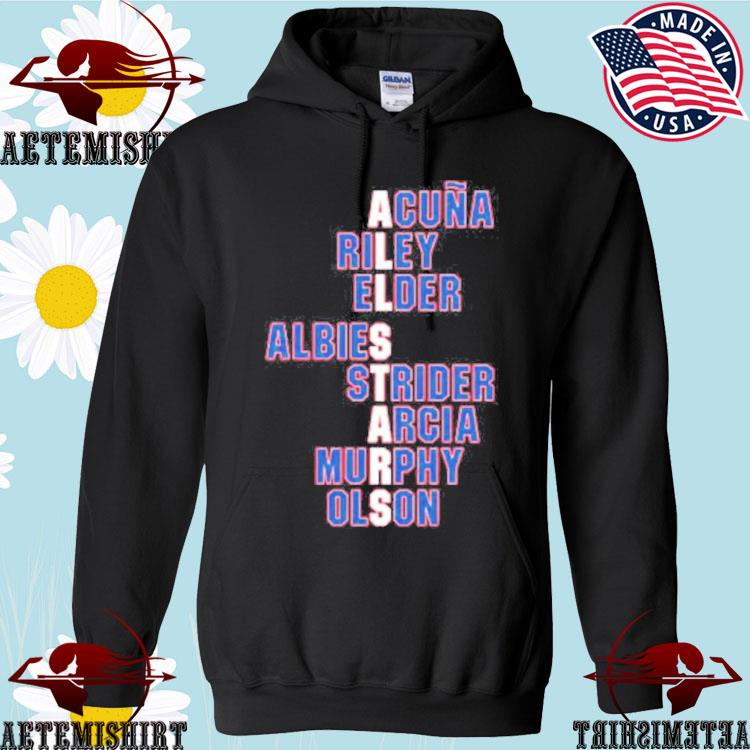 Atlanta All-Stars Acuna Jr Austin Riley Bryce Elder Ozzie Albies Spencer  Strider Mlb Shirt, hoodie, longsleeve, sweatshirt, v-neck tee