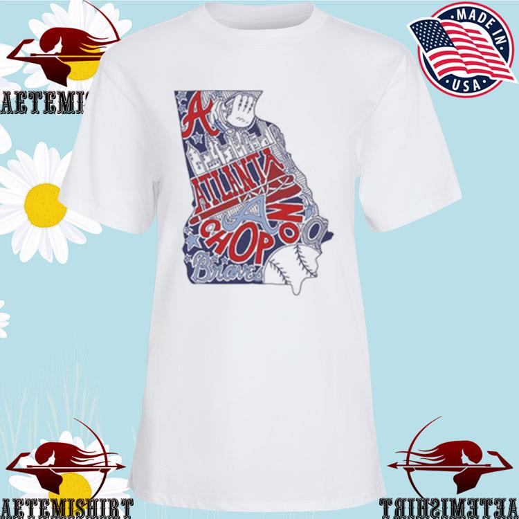 Official Ladies Atlanta Braves T-Shirts, Ladies Braves Shirt