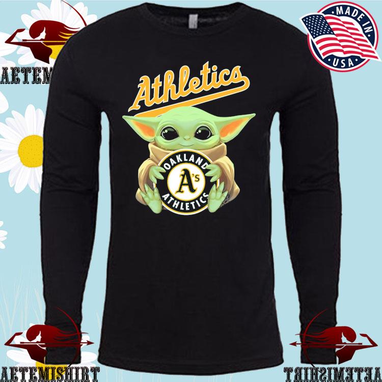 Baby Yoda Hug Oakland Athletics Sport 2023 Shirt, hoodie, sweater, long  sleeve and tank top