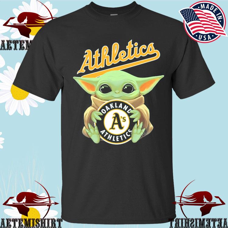 Baby Yoda Hug Oakland Athletics Sport 2023 Shirt