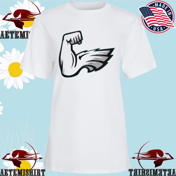 Philadelphia Eagles Flowers T-Shirt For Women - Personalized Gifts