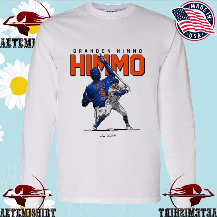 Brandon Nimmo Kids T-Shirt - Tri Gray - New York | 500 Level Major League Baseball Players Association (MLBPA)