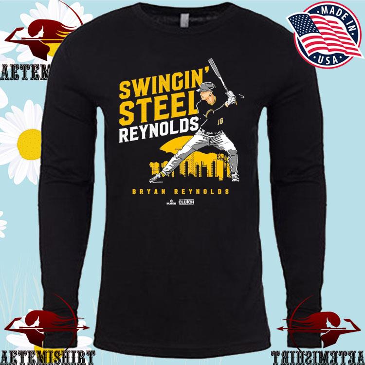 Bryan reynolds swingin' steel mlbpa T-shirts, hoodie, sweater, long sleeve  and tank top