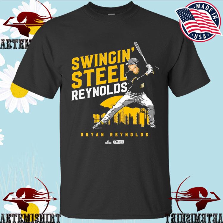 Official bryan reynolds swingin' steel mlbpa T-shirts, hoodie, sweater,  long sleeve and tank top