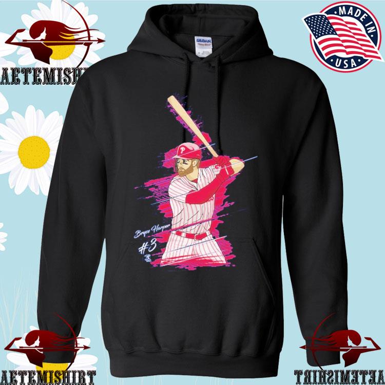 Bryce harper philadelphia majestic youth player graphic T-shirts, hoodie,  sweater, long sleeve and tank top