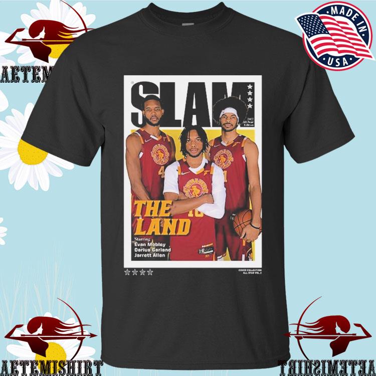 Slam the land Evan Mobley Darius Garland Jarrett Allen shirt, hoodie,  sweater, long sleeve and tank top