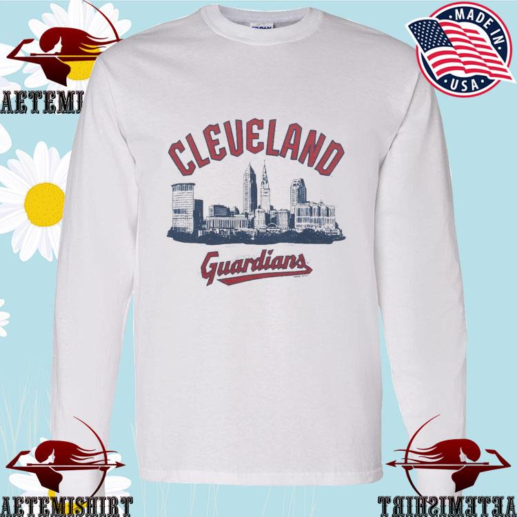 Cleveland Guardians T Shirt Cleveland Indians Youth Long Sleeve