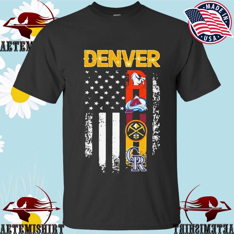 Denver Broncos Colorado Rockies Colorado Avalanche and Denver Nuggets shirt,  hoodie, sweater, long sleeve and tank top