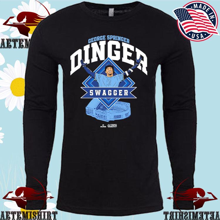 George Springer Dinger Toronto Blue 2023 Shirt, hoodie, longsleeve