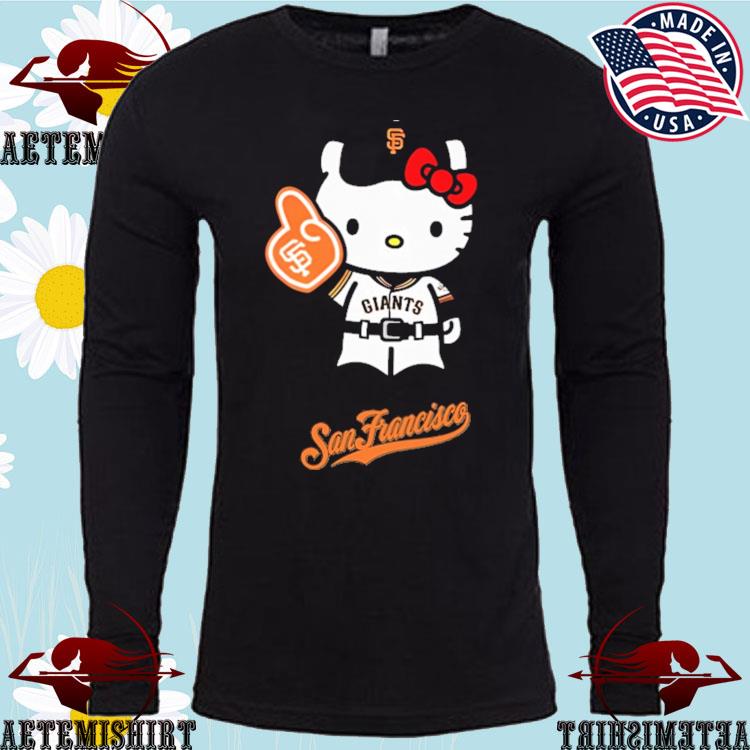 Official Logo San francisco giants hello kitty baseball t-shirt, hoodie,  longsleeve, sweater
