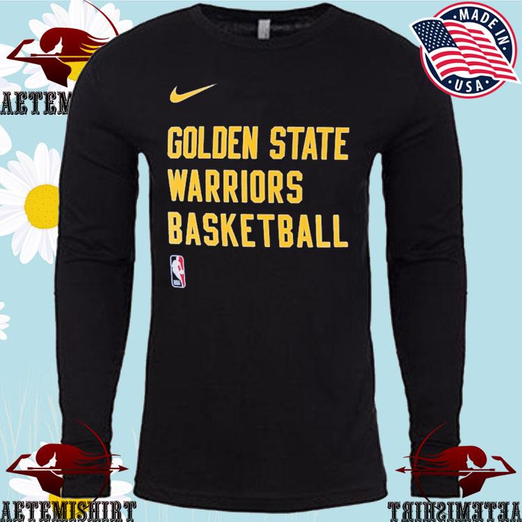 Men's Nike Black Golden State Warriors On-Court Practice Legend Performance  T-Shirt