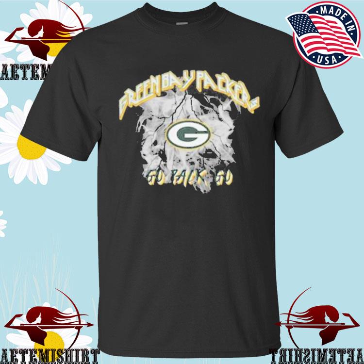 Official Green Bay Packers Wear By Erin Andrews Boyfriend Shirt