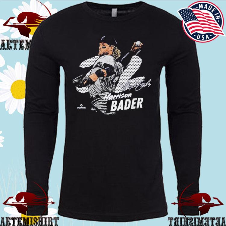 Official harrison bader new york baseball signature T-shirts, hoodie, tank  top, sweater and long sleeve t-shirt