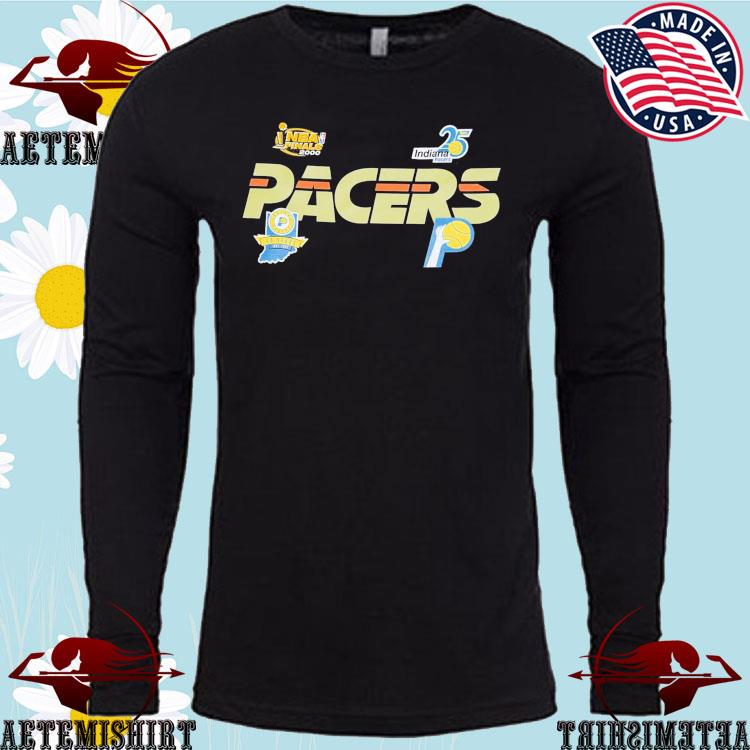 Adult Indiana Pacers Flight T-shirt by Mitchell and Ness