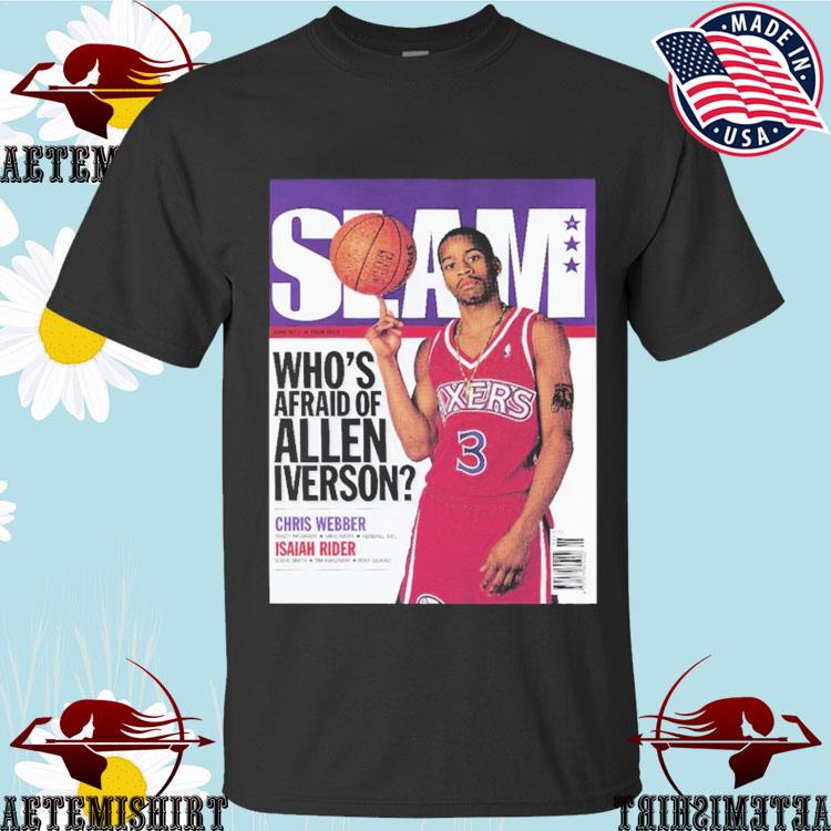 Jordan Love Wearing Slam Who's Afraid Of Allen Iverson T-Shirt, hoodie,  sweater, long sleeve and tank top