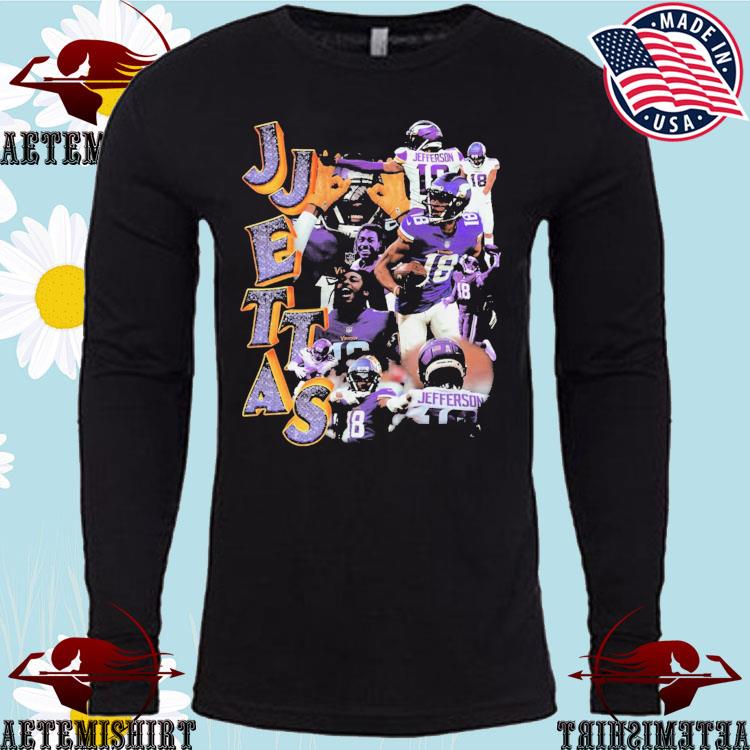 Official minnesota vikings #18 justin jefferson 2 Shirt, hoodie, sweater,  long sleeve and tank top