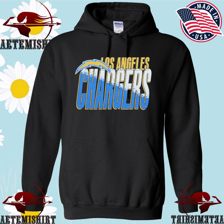 Los angeles chargers color splash black shirt, hoodie, sweater, long sleeve  and tank top