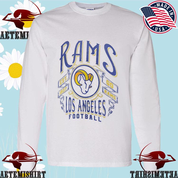 Los Angeles Rams NFL x Darius Rucker Vintage Football T-Shirt