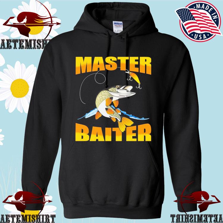Official master baiter fishing T-shirts, hoodie, sweater, long sleeve and  tank top