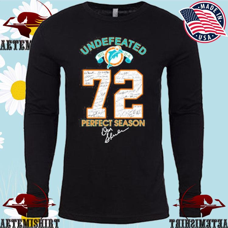 Miami Dolphins Undefeated 1972 Perfect Season Unisex T-Shirt