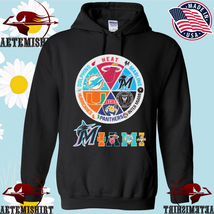 Store Timestshirt on LinkedIn: Miami Heat Dolphins Hurricanes Panthers  Inter Miami Marlins Shirt, hoodie,…