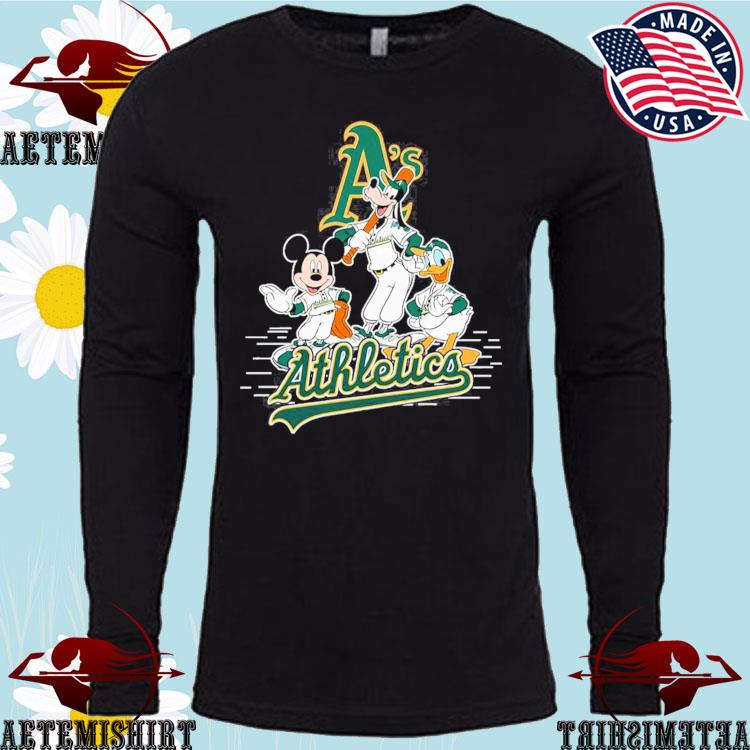 Oakland Athletics Mickey Mouse x Oakland Athletics Baseball Jersey