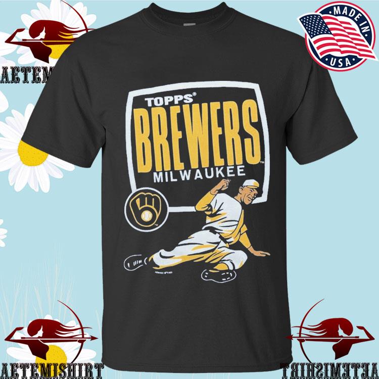 Topps Milwaukee Brewers Baseball Shirt