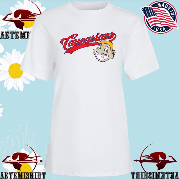 Cleveland Caucasians Baseball Mascot Cleveland Indians shirt, hoodie,  sweater, long sleeve and tank top