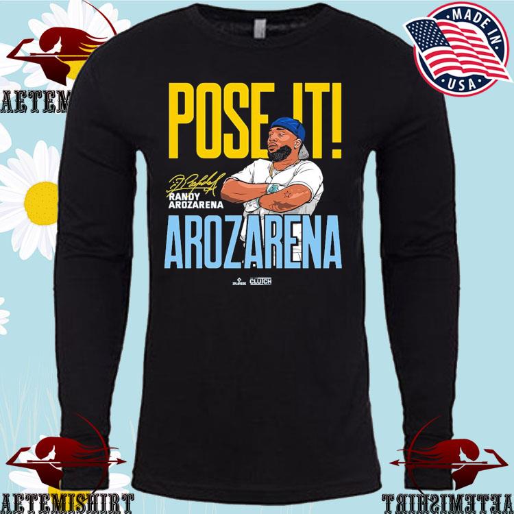 Randy Arozarena Pose It Signature Shirt, hoodie, sweater, long sleeve and  tank top