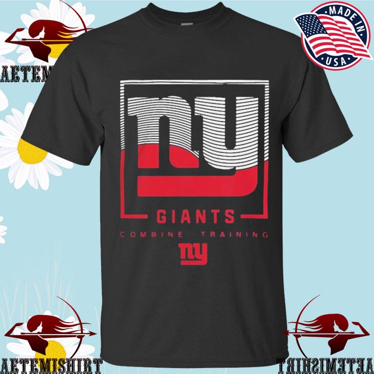 New york giants combine training clutch logo T-shirts