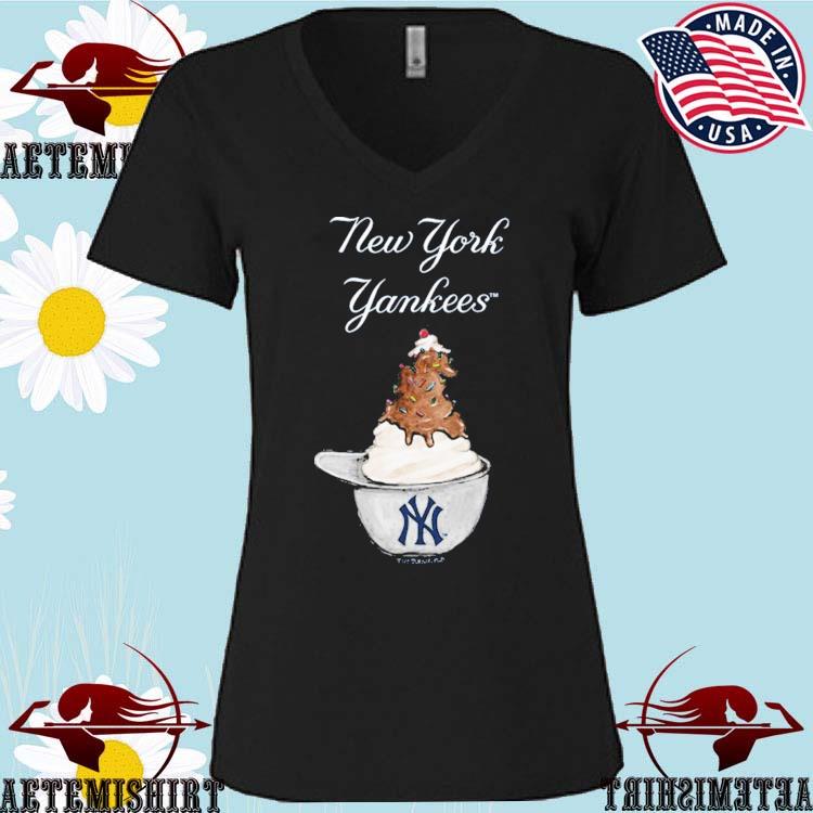 New York Yankees Sundae Helmet Tee Shirt