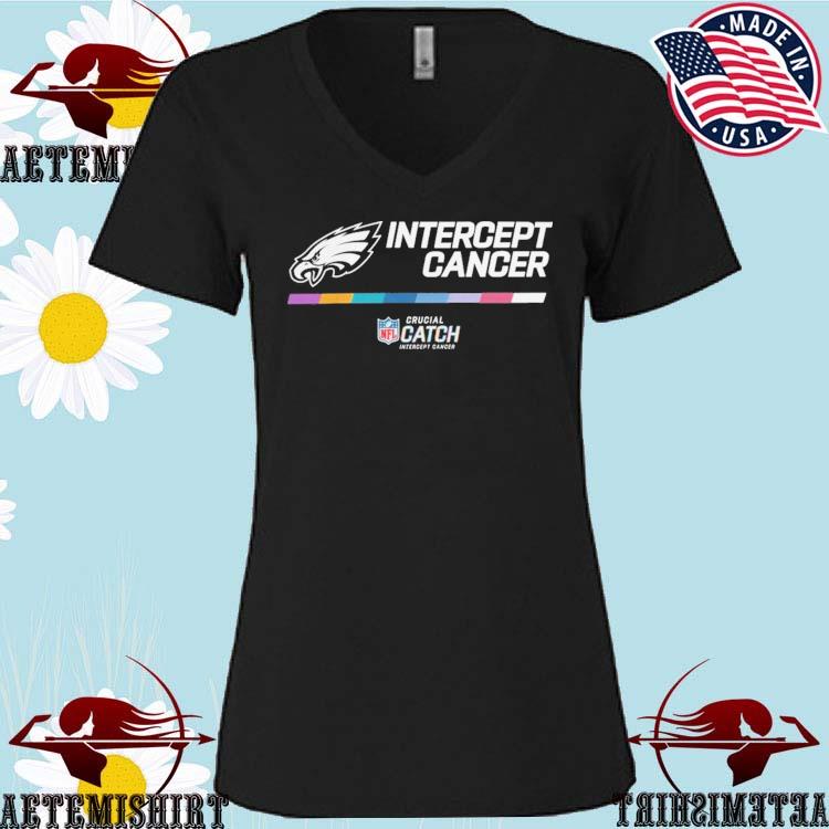 Crucial Catch NFL Intercept Cancer shirt, hoodie, sweater, long sleeve and  tank top