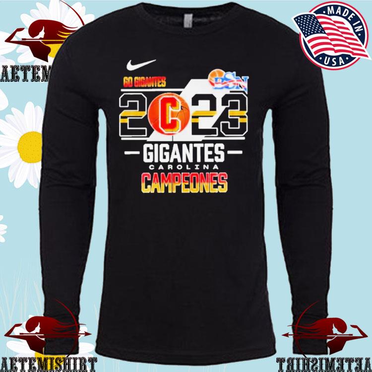 Official Campeones Gigantes De Carolina Bsn 2023 Shirt, hoodie