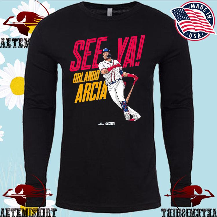 Orlando Arcia See Ya! MLBPA Tee shirt - Limotees