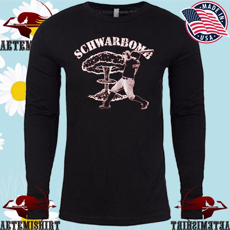 Kyle Schwarber Philadelphia Phillies Schwar Bomb 2023 shirt, hoodie,  sweater, long sleeve and tank top