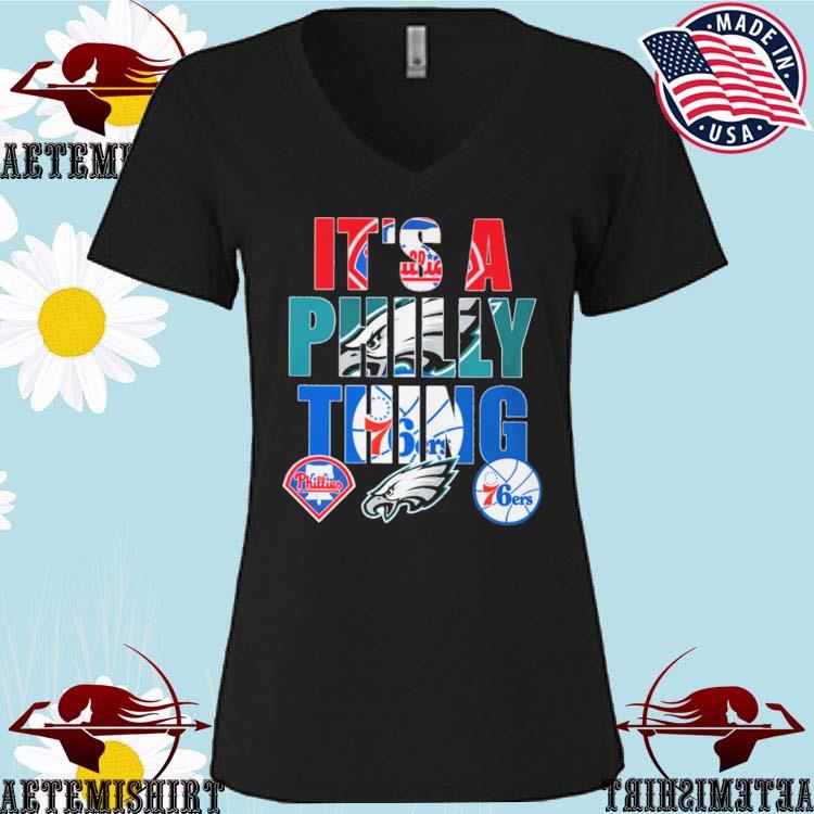 The Supporter Section MLB Philadelphia Phillies Its A Philly Thing Throwback Fill T-Shirt XXL / Cream