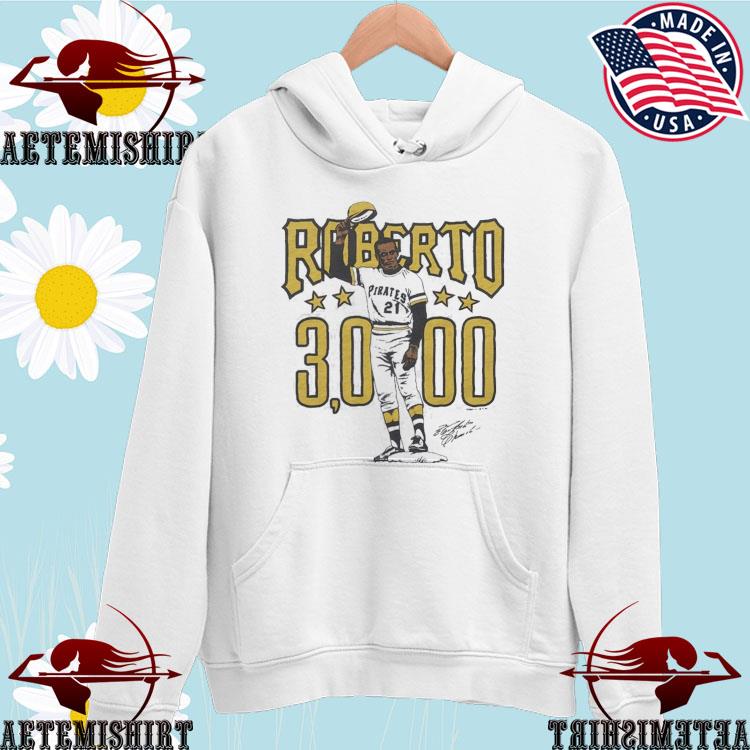 Official pirates roberto clemente 3000 signature T-shirts, hoodie, sweater,  long sleeve and tank top