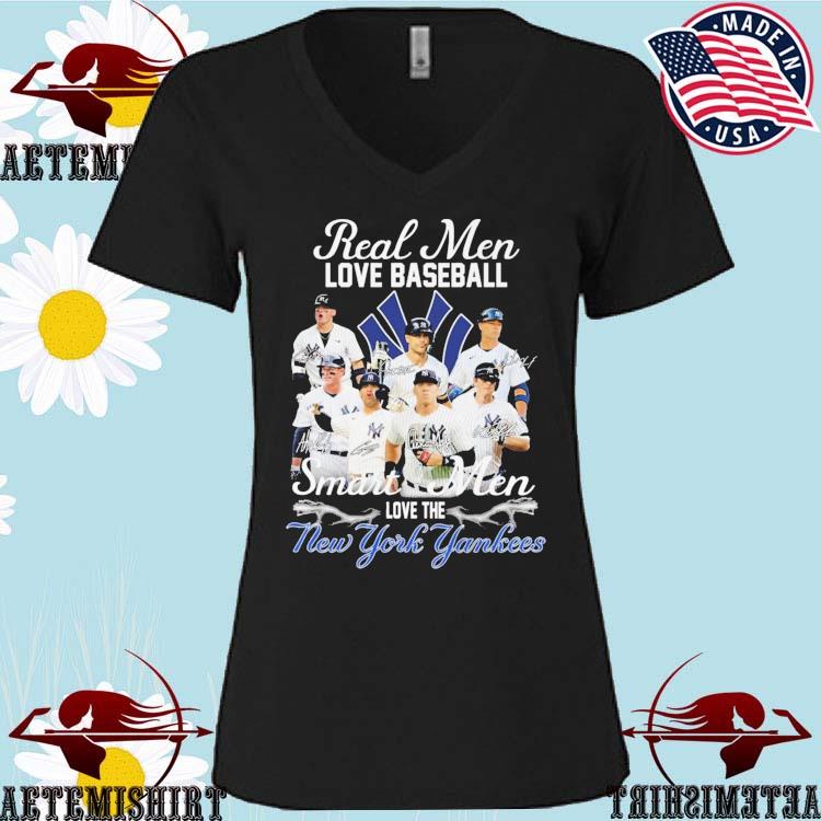 Real women love baseball smart women love the new york yankees shirt,  hoodie, sweatshirt for men and women