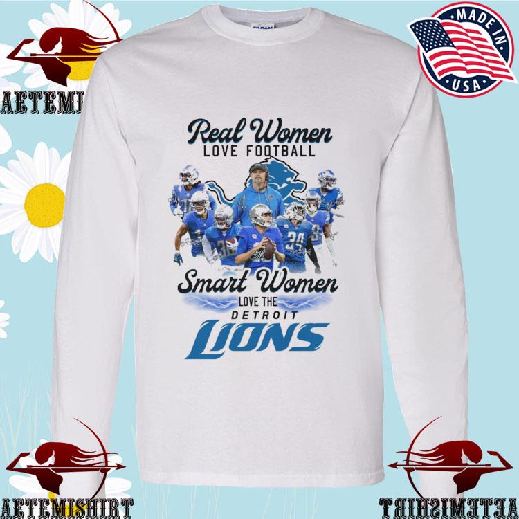 Real Women love Football Smart Women love the Detroit Lions 2023 Logo shirt,  hoodie, longsleeve, sweatshirt, v-neck tee