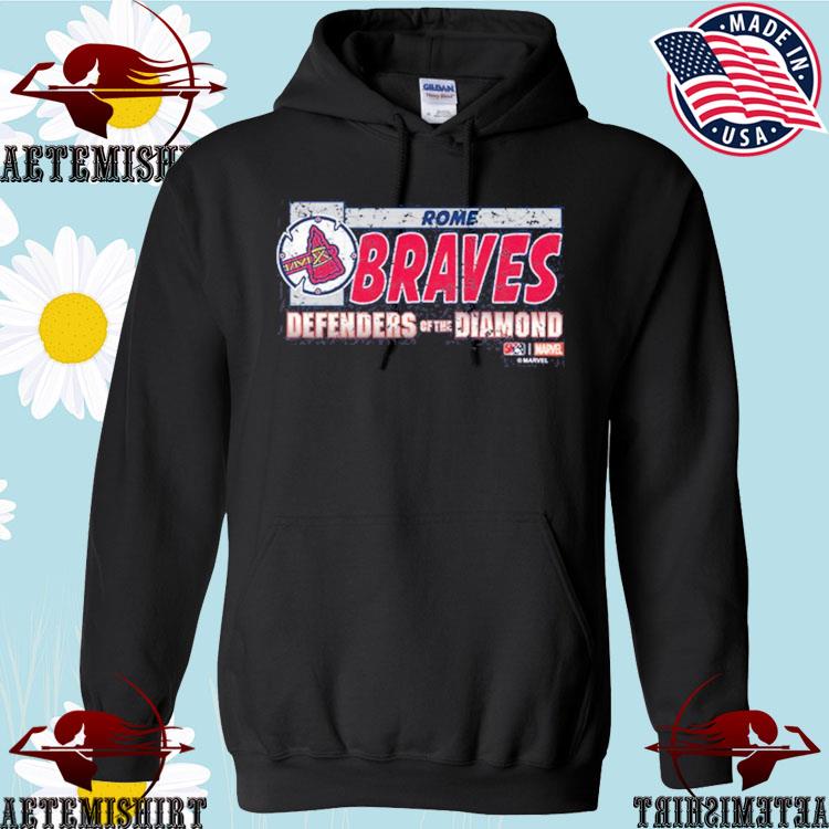 Rome braves Marvel defenders of the diamond youth T-shirts, hoodie,  sweater, long sleeve and tank top