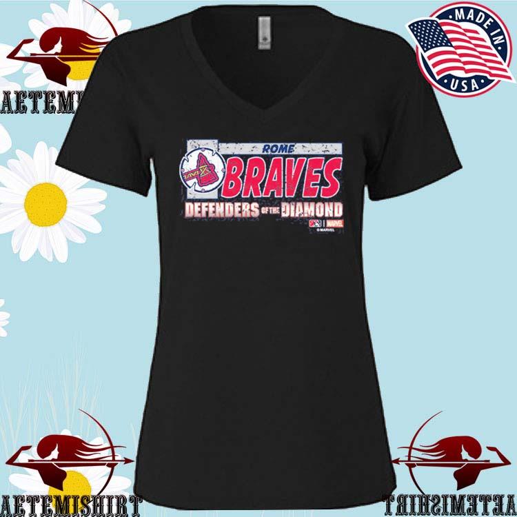 Rome braves Marvel defenders of the diamond youth T-shirts, hoodie,  sweater, long sleeve and tank top