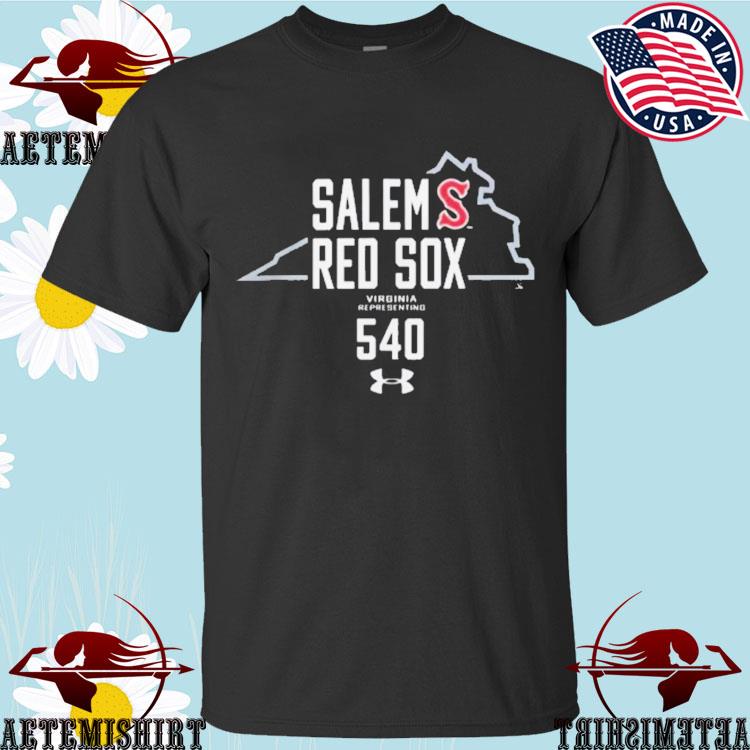 Official salem red sox under armour 540 T-shirts, hoodie, tank top