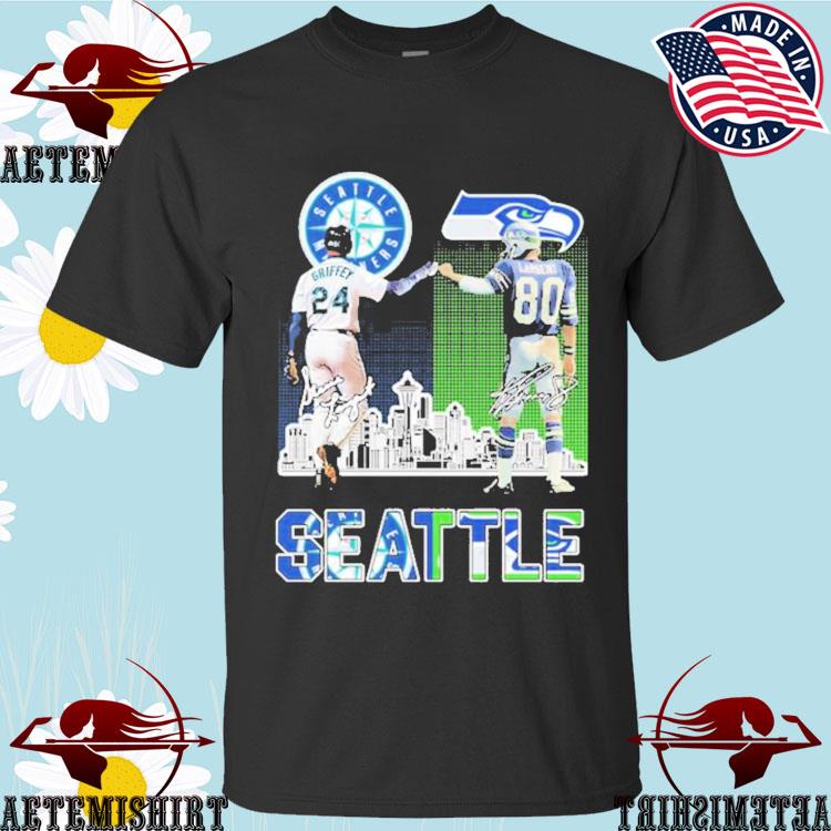 Official seattle Ken Griffey Jr. and Steve Largent signatures shirt,  hoodie, sweater, long sleeve and tank top