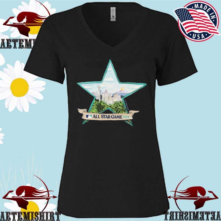 Seattle Mariners All-Star Game 2023 Cityscape Tee Shirt