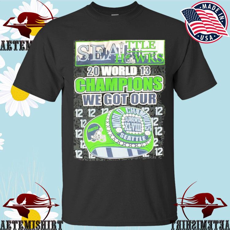 Seattle Seahawks super bowl xlviiI champions marshawn lynch T-shirts,  hoodie, sweater, long sleeve and tank top