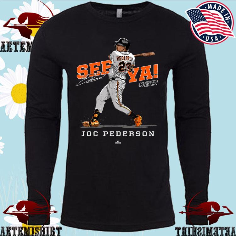 Joc Pederson Men's Long Sleeve T-Shirt, San Francisco Baseball Men's Long  Sleeve T-Shirt