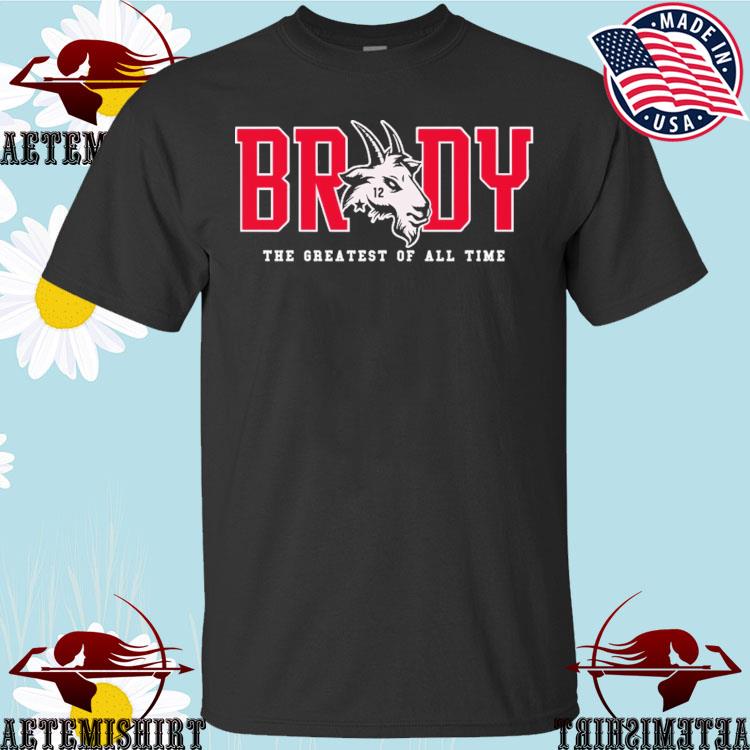 Official Tom Brady GOAT shirt, hoodie, sweater, long sleeve and