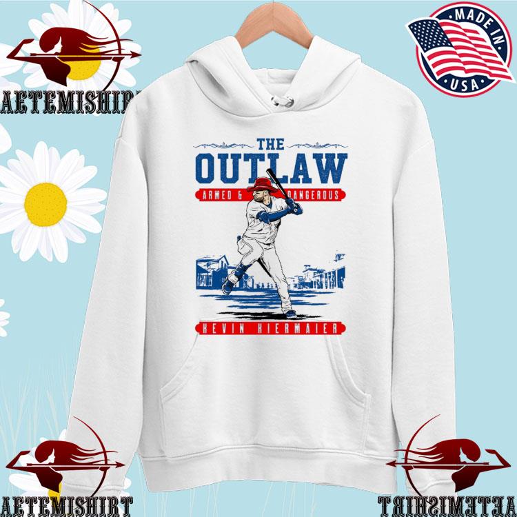 Official the outlaw armed and dangerous kevin kiermaier mlbpa T-shirts,  hoodie, sweater, long sleeve and tank top