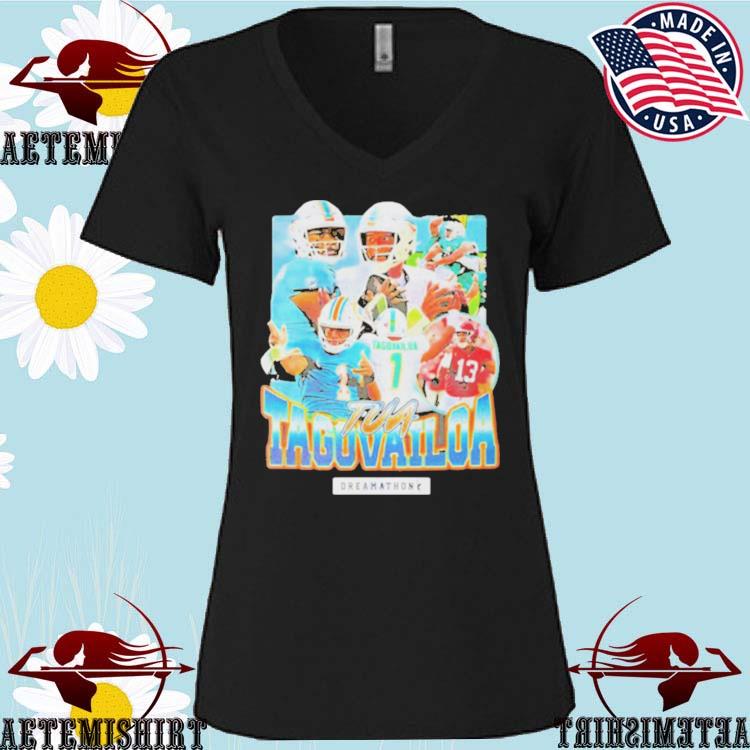 Official Miami Dolphins Dreamathon Merch Tua Tagovailoa Shirt