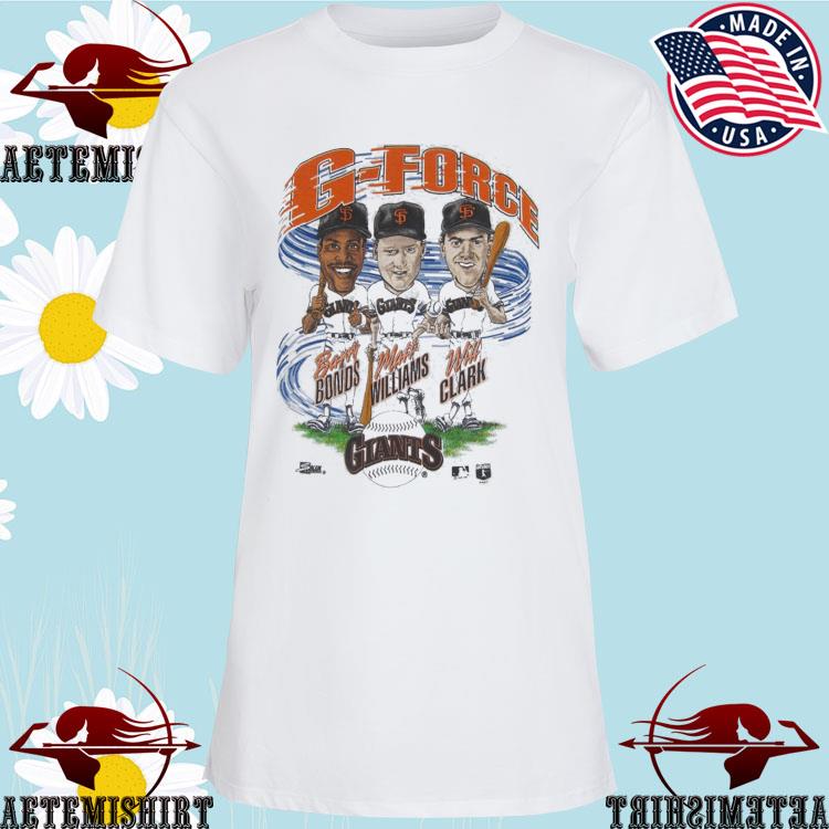 Official vintage San Francisco Giants G-Force Caricature T-shirts, hoodie,  tank top, sweater and long sleeve t-shirt